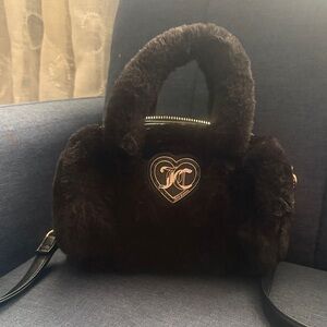 Used juicy couture fluffy purse